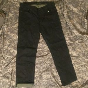 Calvin Klein NWOT 34x32 Darkest blue jeans